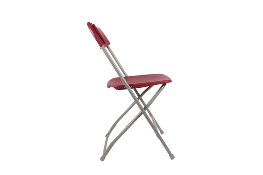 Red Plastic Folding Chair - In Store Only
