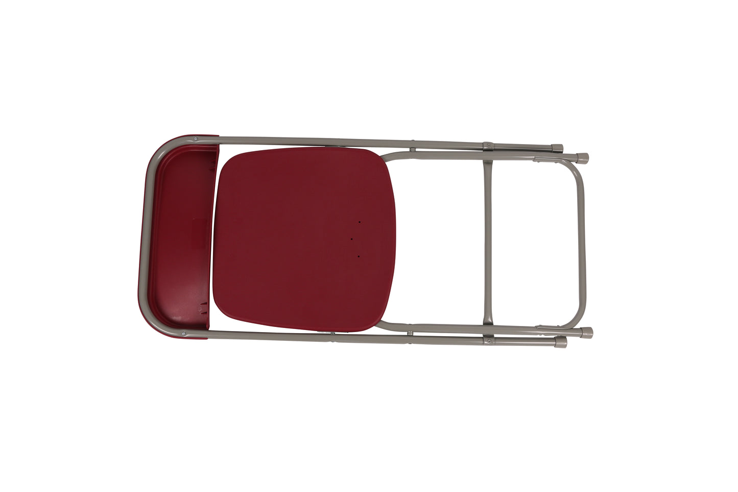 Red Plastic Folding Chair - In Store Only