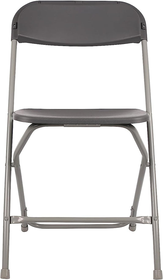 Gray Plastic Folding Chair - In Store Only