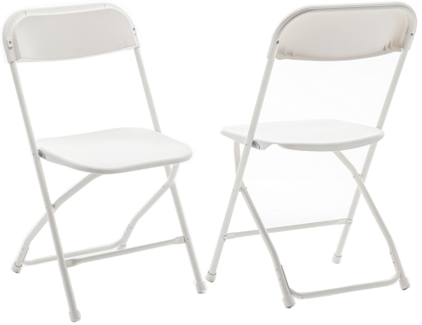 BTEXPERT 24 Round Plastic Table 2 Adult Chairs for Board Games Nights Gatherings Outdoor Lightweight, 3 Piece Set