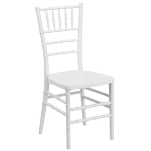 Resin Stacking Chiavari Chair with Free Cushion - In Store Only