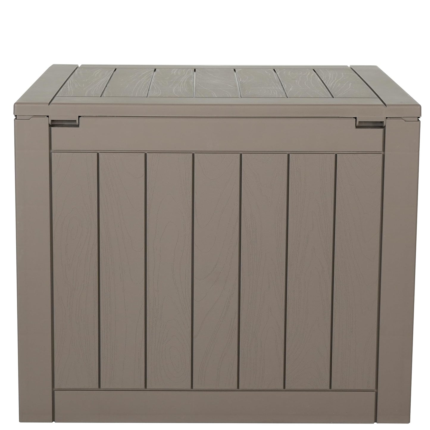 BTExpert Indoor Outdoor Storage Box, 30 Gallon Resin Deck Container for Package Delivery Patio Furniture