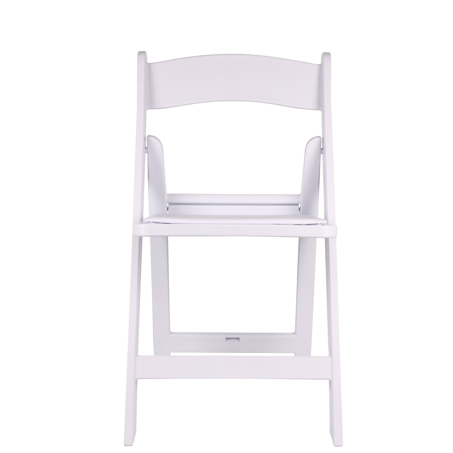 BTExpert Resin Folding Chair Indoor Outdoor lightweight for Kitchen Dining School White - Set of 4