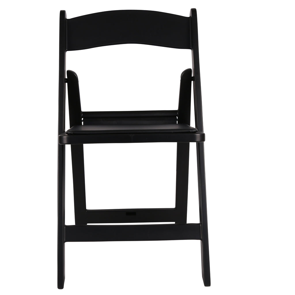 BTExpert Resin Folding Chair Vinyl Padded Seat Indoor Outdoor lightwei