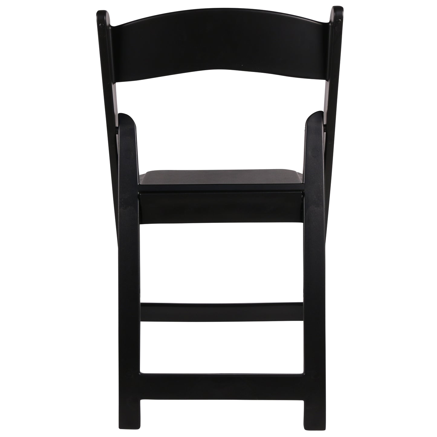 BTExpert Resin Folding Chair Vinyl Padded Seat, Lightweight for Indoor Outdoor, Home, Event, Dining, Church, School Weddings Black - Set of 30