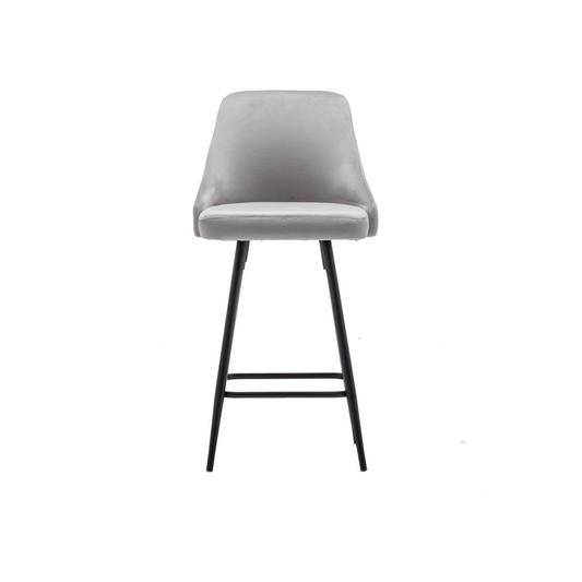 BTExpert Afia Upholstered Modern Barstool Stool Bar Chair - One