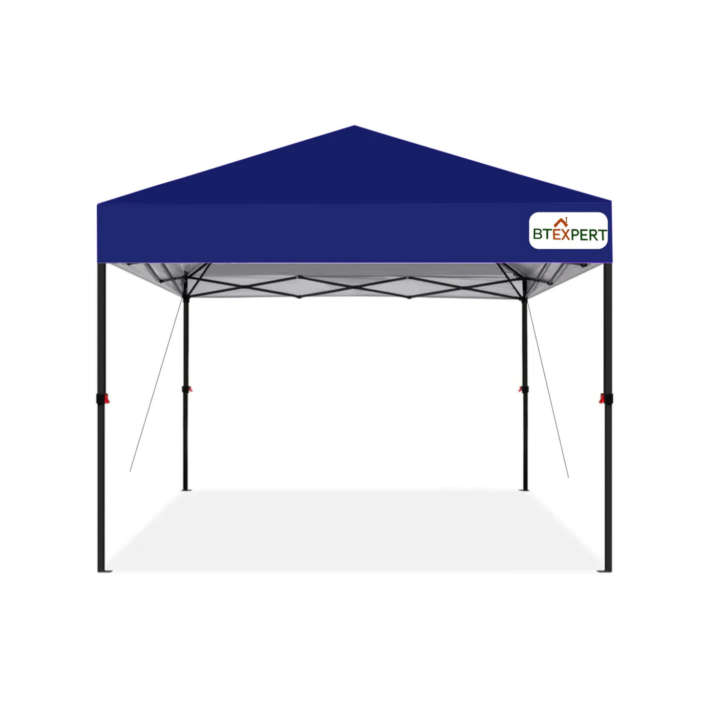 BTExpert - 10x10ft Portable Folding Shelter Outdoor Adjustable Height for Garden BBQ Picnic Camping