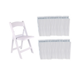BTExpert Folding Chair Indoor Outdoor lightweight for Home Event School Weddings - Set of 50