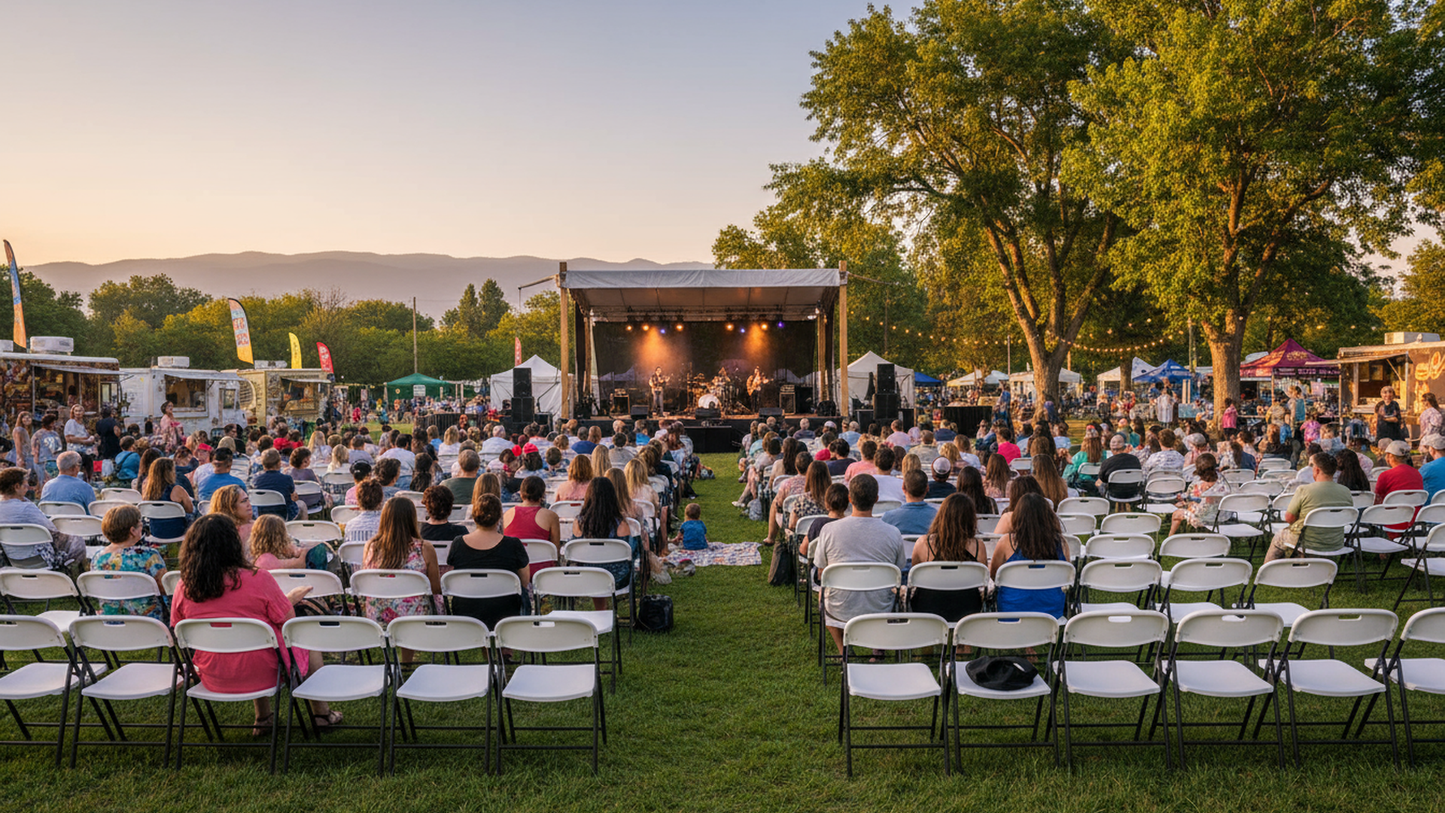 BTEXPERT Thick Folding Chair Party Chair Indoor Outdoor Wedding Event Picnic Kitchen Dining Church School White Foldable Chair Steel Frame Set of 2