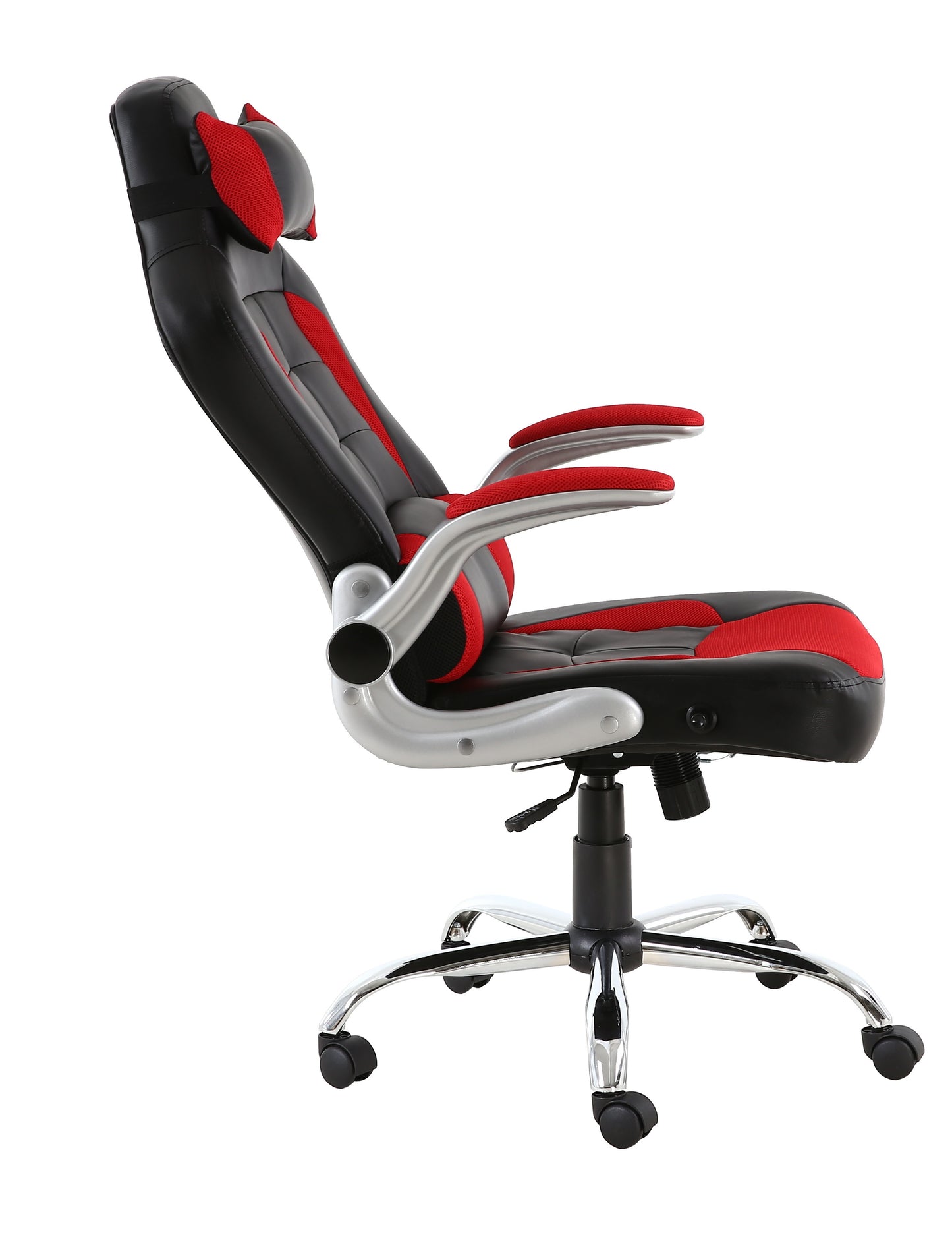 BTExpert High Back Reclining Leather Chair Executive Racing Office Gaming Chair red