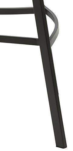 BTExpert 5073-2 30" Faux Leather Crocodile Skin Metal Barstool Brown - Set of 2
