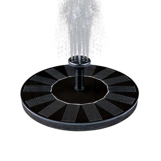 BTExpert Solar Bird Bath Fountain 1.4W Floating Pump for Garden, Patio, Pond & Pool – Black