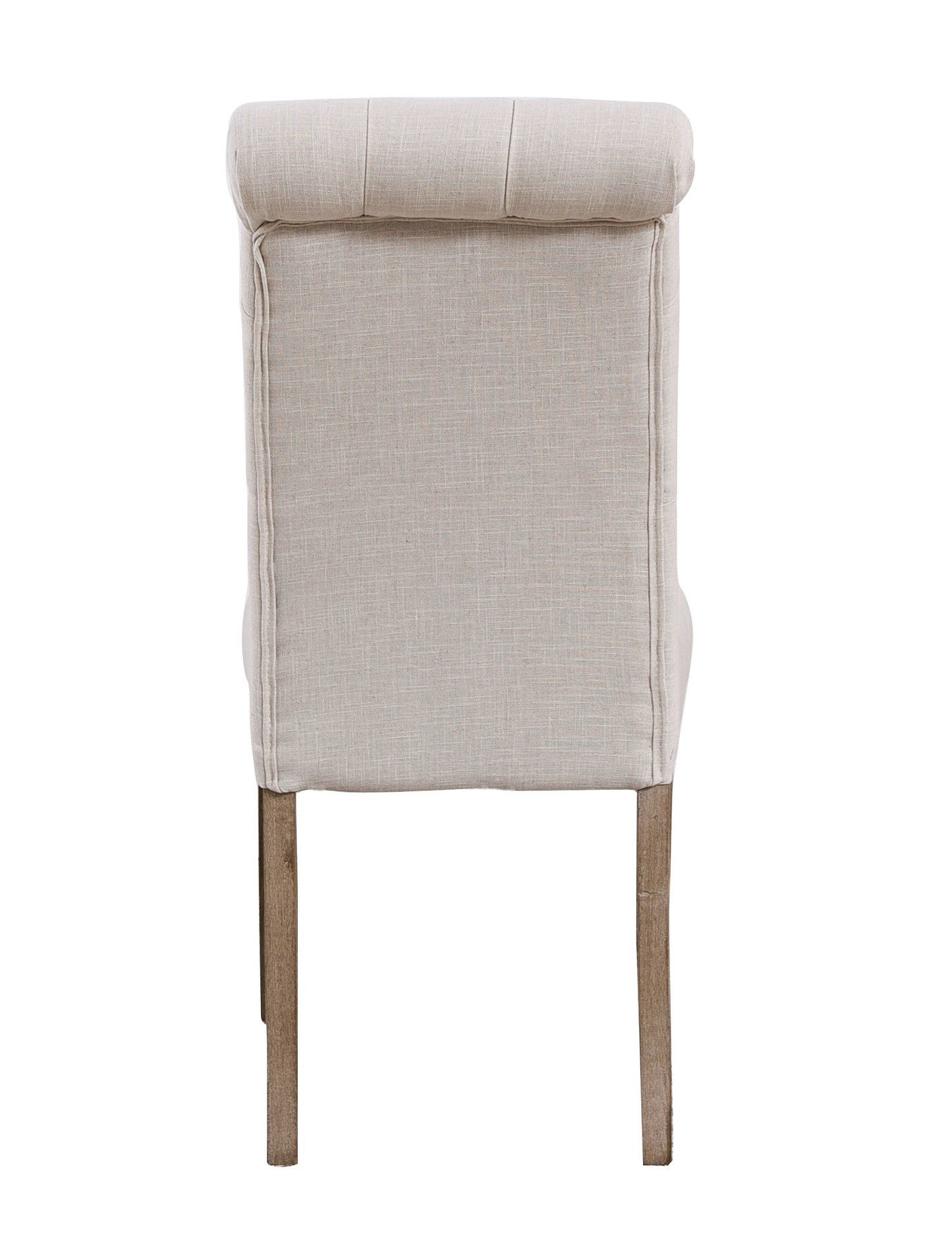 BTExpert High Back Tufted Parsons Upholstered Dining Room Chair ide Solid Wood Accent