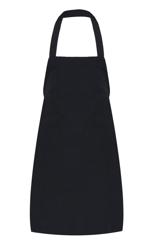 BTExpert 12-Pack Bib Apron, 32x28, Unisex Black, Extra Long Ties, Machine Washable, for Cooking & Crafting