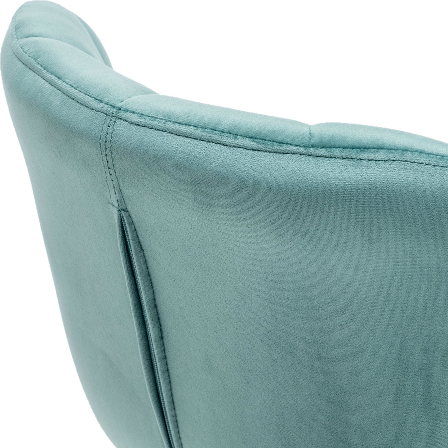 BTExpert Velvet Upholstered Office Task Chair, Plush Vanity & Conference Seating