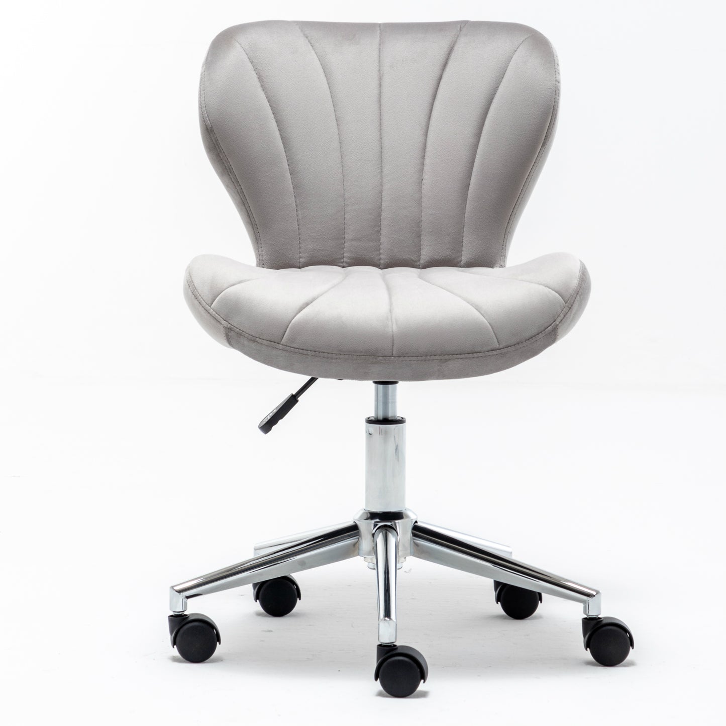 BTExpert Velvet Upholstered Vanity Office Chair for Desk, Conference, or Makeup Use