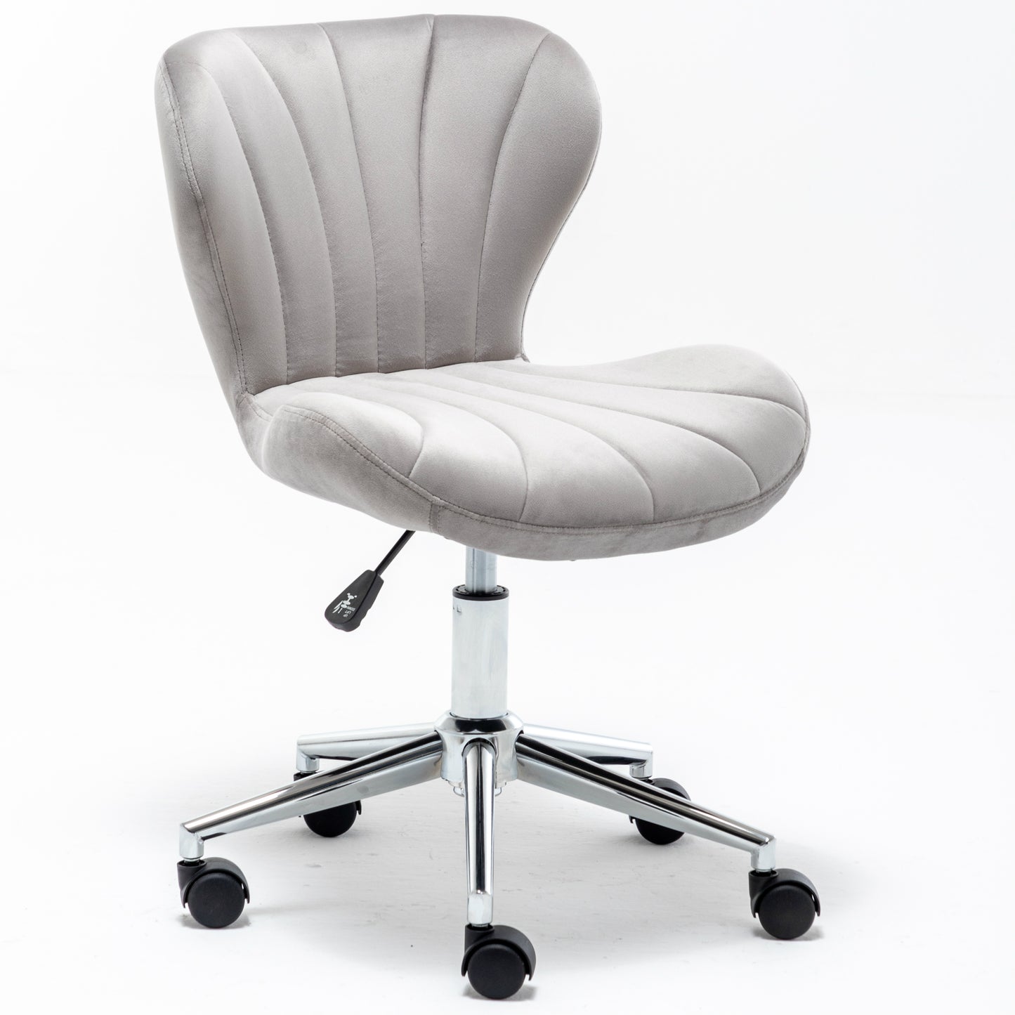BTExpert Velvet Upholstered Vanity Office Chair for Desk, Conference, or Makeup Use