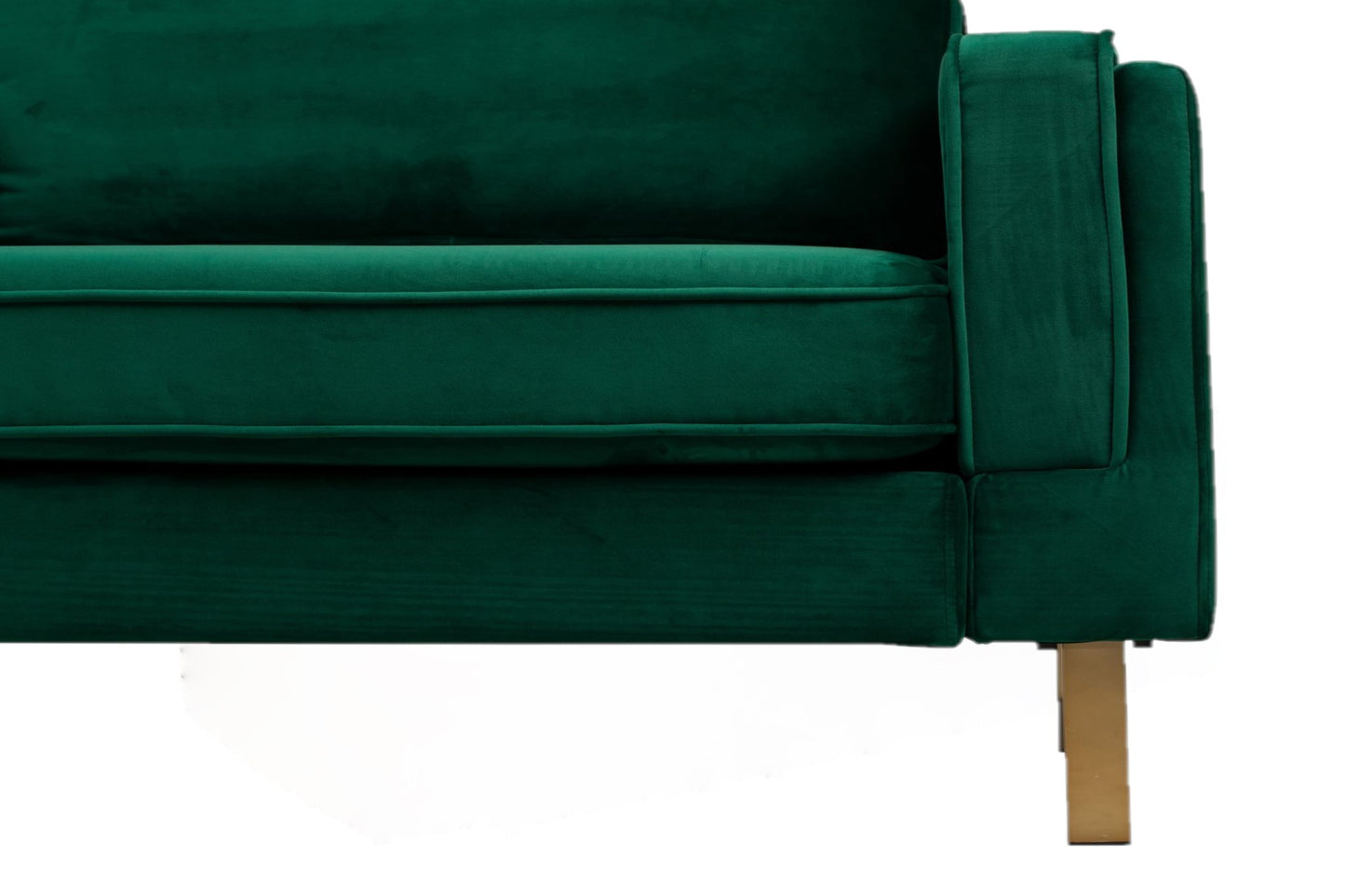 Green Velvet Arm Chair