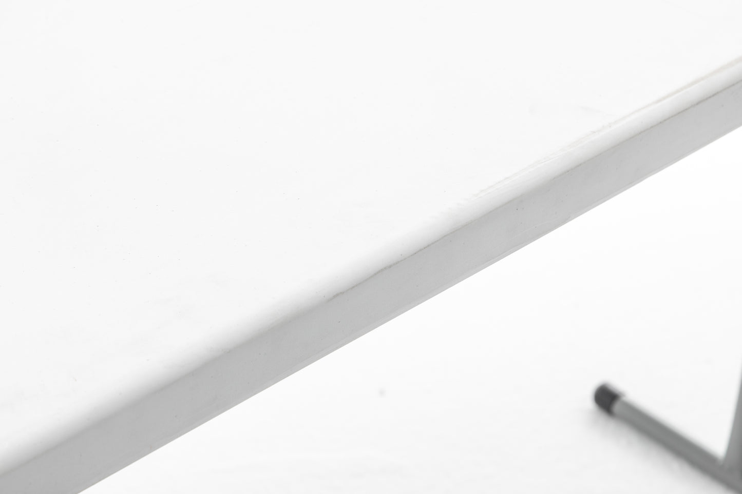 BTExpert 6-Foot - 72" - 18"X29" - long White Plastic Folding Seminar Training Portable Table - Set of 2