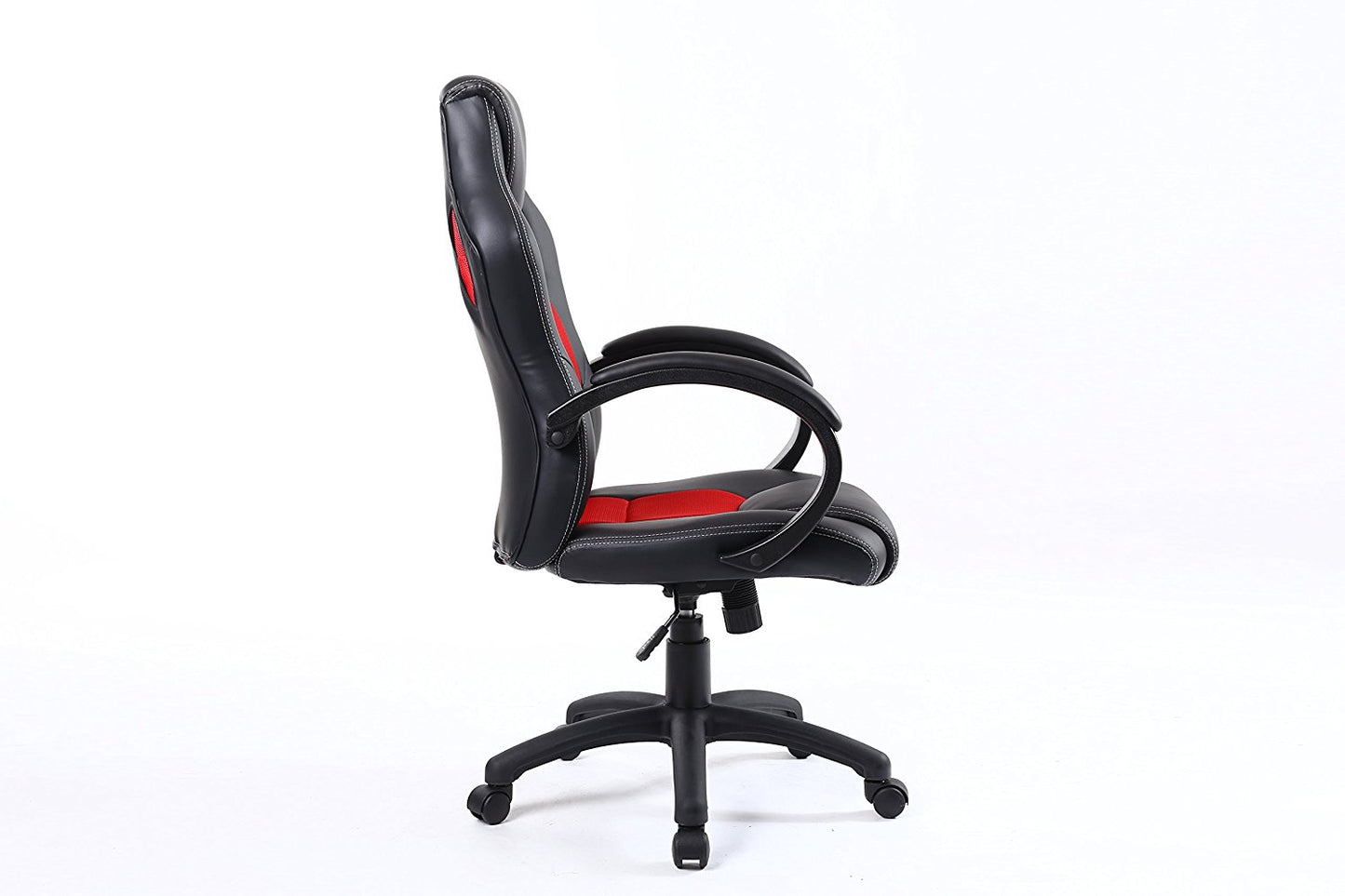 Gaming Tilt Swivel High back Leather Office Executive Chair - Red