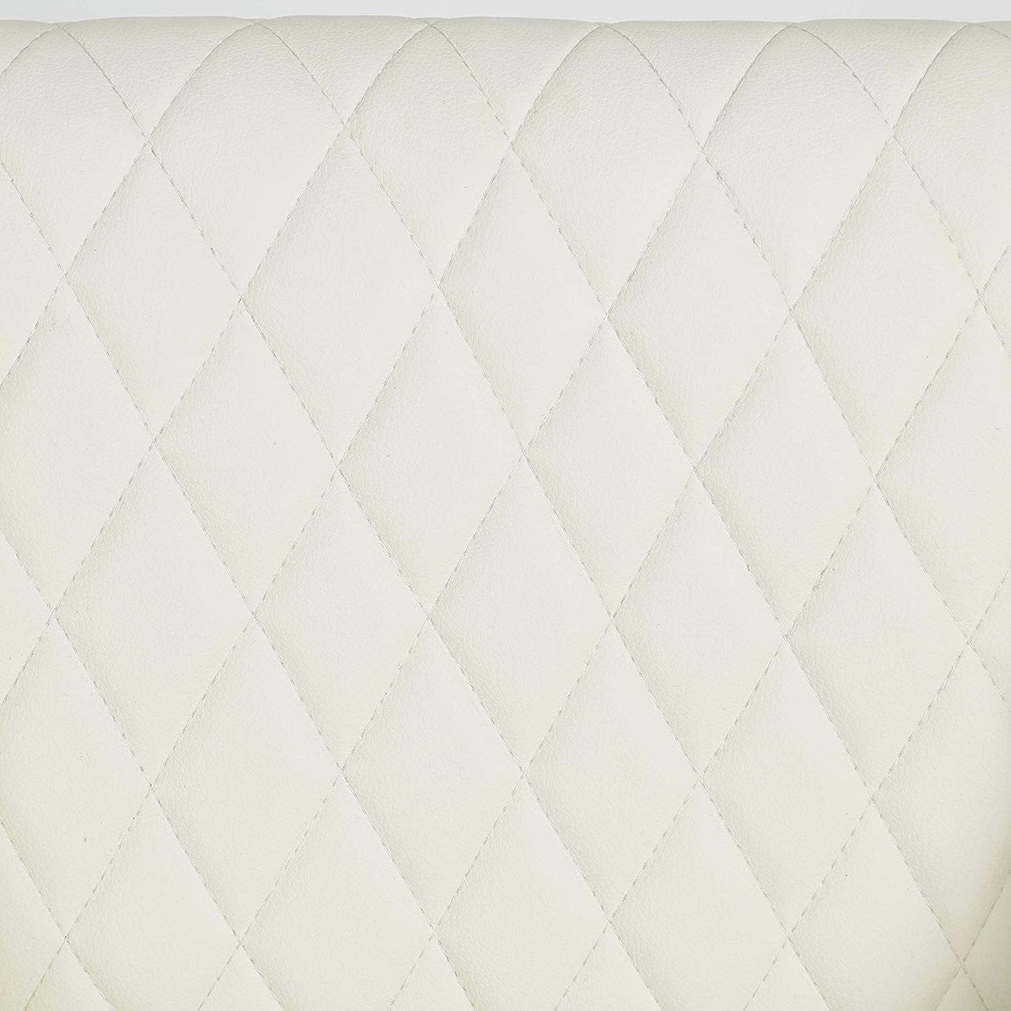 BTExpert Shauhin Quilted Leather 39" Bar Stool Chair, Accent with Nail Trim - Set of 2