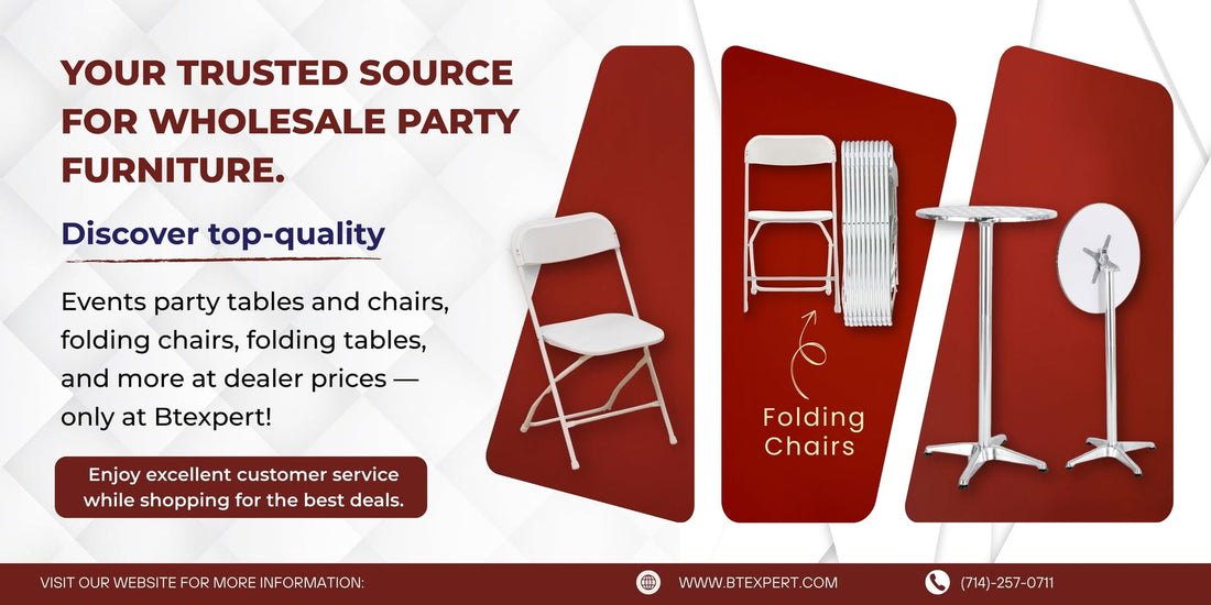 White Folding Chairs in California the ultimate guide | Btexpert