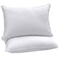Queen Bed Pillows Set of 2 – 250 Thread Count Soft & Fluffy Down Alternative Pillows, Cooling Breathable Cotton Cover, Hotel-Quality Support for All Sleep Positions (20"x28")