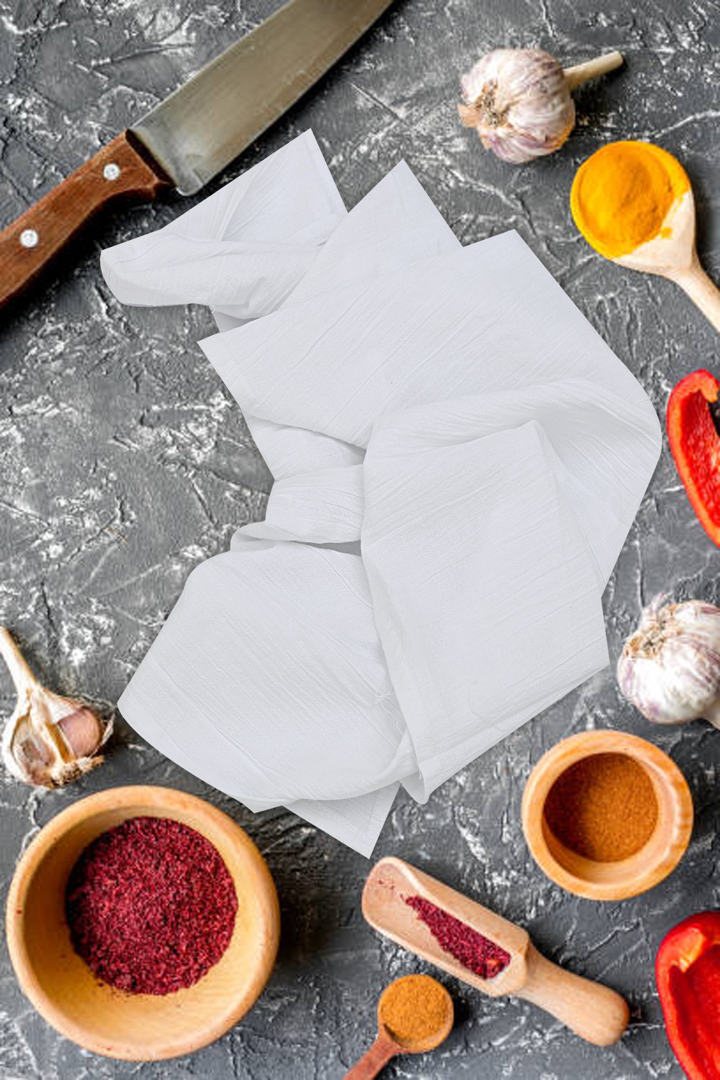 Flour Sack Kitchen Towels (12 Pack) – 100% Cotton 28×28 in, Ultra Absorbent Reusable Dish Towels for Cleaning, Baking & Multi-Purpose Use