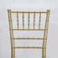 Resin Stacking Chiavari Chair with Free Cushion - In Store Only