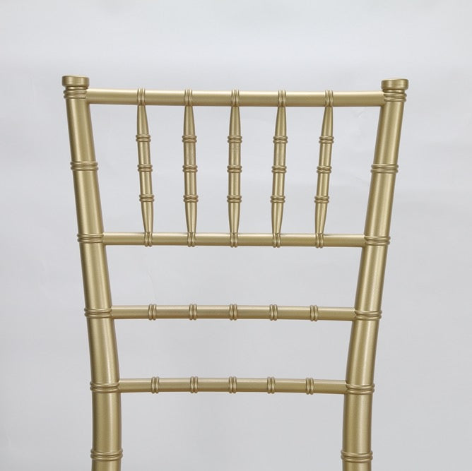 Resin Stacking Chiavari Chair with Free Cushion - In Store Only
