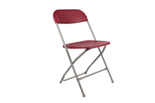 Red Plastic Folding Chair - In Store Only