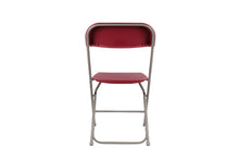 Red Plastic Folding Chair - In Store Only