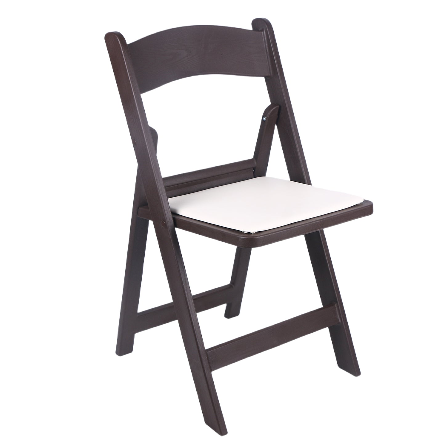 BTEXPERT SET of 4 Resin Folding Chair Vinyl Padded Seat Indoor Outdoor Lightweight Set for Home Event Party Picnic Kitchen Dining Church School Weddings- brown