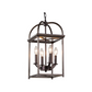 BTExpert Antique Metal Piedmont Foyer Lantern Chandelier, Bronze Gold Light