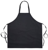 NOVASTILE Bib Apron, 32 x 28 Inches, White, Extra Long Ties, Professional Kitchen Cooking Apron