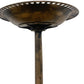BTExpert - Birdbath Vintage Bronze 28" Outdoor Garden Vintage Yard With Solar Pump Bird Feeder With Multiple Nozzles