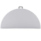 BTEXPERT White 4 Ft 48inch Round Plastic Folding Table Commercial Portable For Banquet Dining Wedding Party Events Home Kitchen Patio Backyard Indoor Outdoor, Set of 2