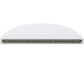 BTExpert 4ft Round Folding Table, White Plastic, Portable Commercial Indoor/Outdoor for Events, Patio, Home & Dining