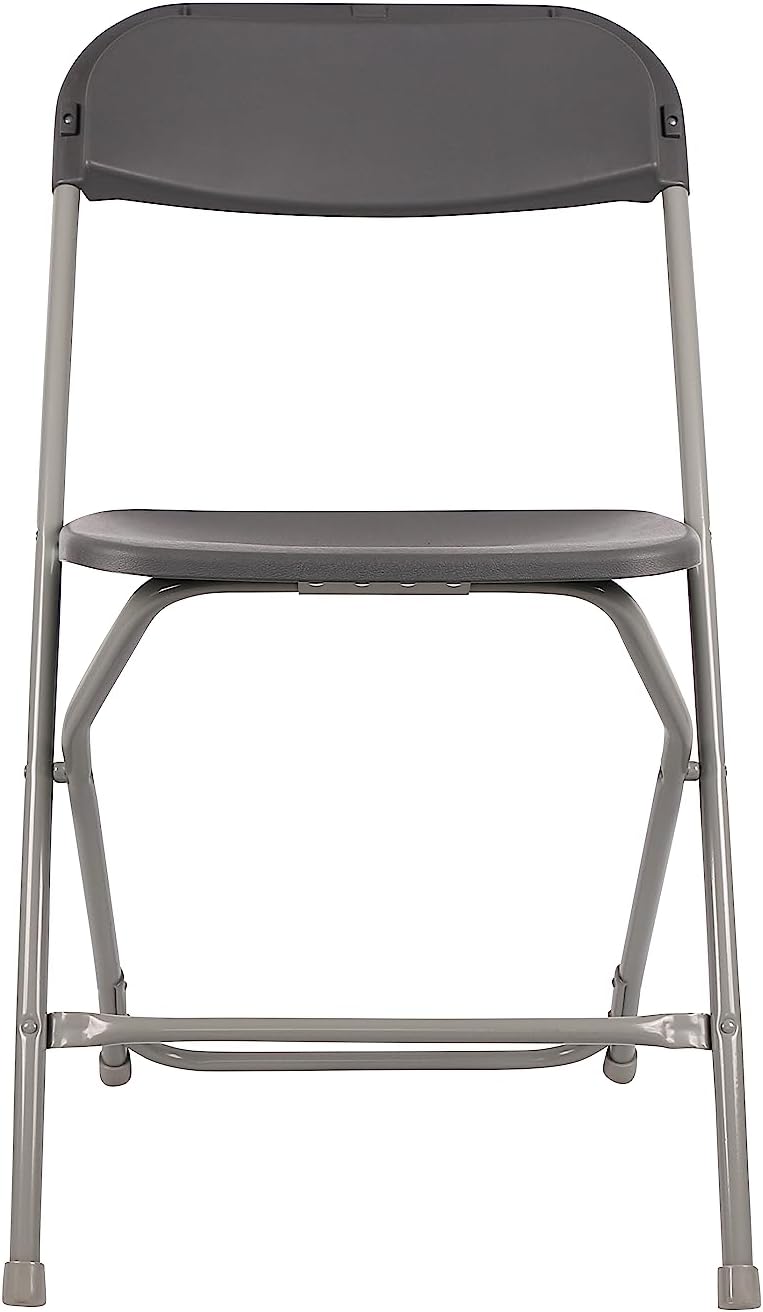 Gray Plastic Folding Chair - In Store Only