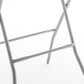 BTExpert 32" 2.6-Foot Round 43" Bar Height White Folding Table - In Store Only