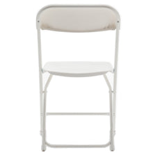 White Plastic Folding Chair - In Store Only