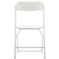 White Plastic Folding Chair - In Store Only