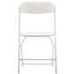 BTExpert - Plastic Folding Chairs High-Capacity Event lightweight for Office Party School - Set of 100