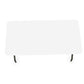 BTEXPERT Set of 5, Event Folding Utility Table 6 Foot 72"x 29.5" Heavy Duty Portable Indoor Outdoor Picnic Camping Office Home Party Wedding Tailgating White