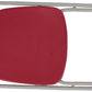 BTExpert Red Plastic Folding Chair Steel Frame Event Chair lightweight Wedding Party - Set of 8