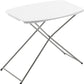 BTExpert 2.5ft Personal Folding Utility Table 29" x 19", Lightweight, Adjustable Height, Portable with Carrying Handle for Indoor Outdoor - Set of 5