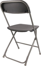 100 Gray Plastic Folding Chairs Steel Frame Commercial High-Capacity Event lightweight for Office Wedding Party Picnic Kitchen Dining School Set of 100