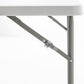 BTExpert 5-Piece Folding Card Table Set, 34" White Granite Table & 4 Red Chairs, Indoor Outdoor, Lightweight