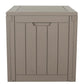 BTExpert Indoor Outdoor Storage Box, 30 Gallon Resin Deck Container for Package Delivery UV - Set of 5