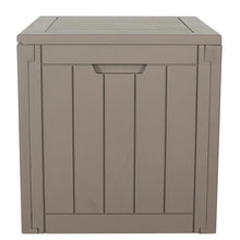 BTExpert Indoor Outdoor Storage Box, 30 Gallon Resin Deck Container for Package Delivery Patio Furniture Cushions Garden Tools Pool Sports Equipment UV Resistant Waterproof Lockable Set of 5